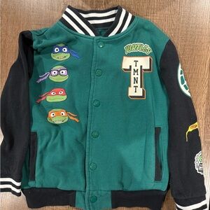 Nickelodeon Green and Black TMNT Jacket